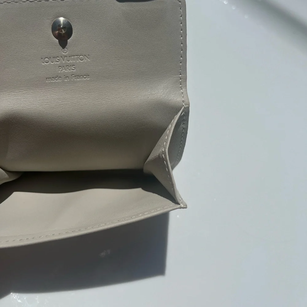 LOUIS VUITTON MINI LIN SHINE MONOGRAM WALLET